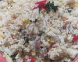 Foto langkah ke 3 dari resep Nasi goreng kemangi.