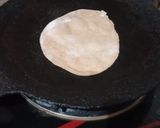 A picture of step 4 of Kids peanut cream chappathi.