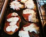 Foto del paso 2 de la receta: Milanesas napolitanas a la chapa