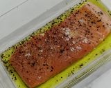 Foto langkah ke 1 dari resep Salmon Burger Sushi with Tartar Sauce.
