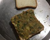 A picture of step 5 of Double Decker Happy Sandwich.