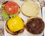 Hình bước làm 6 của món Nhân burger bò
