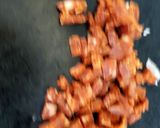 A picture of step 2 of My Chicken & Chorizo Mix Conchiglie 💖.