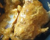 A picture of step 7 of Paprika Gravy, Smothered Rabbit.