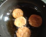 A picture of step 6 of Atta layered mathri.