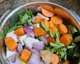 A picture of step 2 of Moringa soup (healthiest recipe).