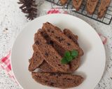Foto langkah ke 6 dari resep Sourdough Chocolate Biscotti (Unfed Starter).