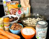 Une image de l'étape 1 de Carrot Muffins sans cuisson.