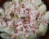 A picture of step 6 of Potatoes with Aioli and Tuna.