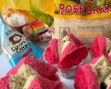 Foto langkah ke 6 dari resep Bolu Kukus Cookies (Bentuk Buah Naga).
