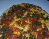 A picture of step 2 of Chicken pizza#Christmas baking contest#Christmas revival contest.