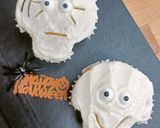Une image de l'étape 6 de 💀 Muffin fantôme glaçage cream cheese (Halloween).