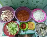 Foto langkah ke 3 dari resep Seblak Ceker Pedas.