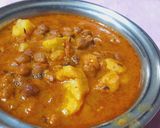 आलू चना ग्रेवी वाली सब्जी(aloo chana gravy wali sabzi recipe in hindi) रेसिपी चरण 4 फोटो
