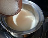 A picture of step 1 of Khoya Badami Kulfa ice cream.