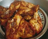 A picture of step 4 of Spicy Fried & Steam Chicken Roast 🍗🍗.