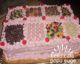 Foto del paso 5 de la receta: Torta golosinera para el cumple de mi popu