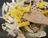 A picture of step 3 of My Fried Chilli Garlic Chicken on Toasted Baps.