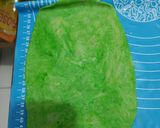 Foto langkah ke 7 dari resep Bakpao No Mixer Character Semangka.