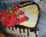Foto langkah ke 10 dari resep Birthday Cake.