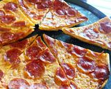 Foto del paso 12 de la receta: Pizza de pepperoni🤩🤤