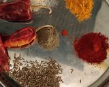 A picture of step 3 of Palak daal.