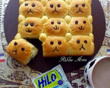 Foto langkah ke 9 dari resep Eggless Bear Bread (Roti beruang tanpa telur) lembut banget.