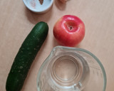 Foto del paso 1 de la receta: Licuado especiado de manzana y pepino 🍎🥒 Smoothie antioxidante, antinflamatorio