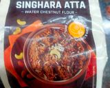 A picture of step 1 of Chestnut Flour Halwa (Singhade ke aate ka halwa).