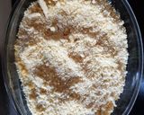 A picture of step 6 of Simple Granny Smith apple crumble.