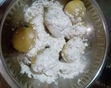 A picture of step 2 of Honey Chilli baby potatoes.
