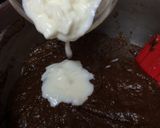 A picture of step 6 of Cola Cake #authormarathon.