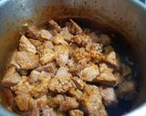 Foto del paso 3 de la receta: Garbanzos con acelgas y carne
