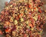 A picture of step 4 of Quinoa upma (Healthy and less oily).