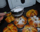 A picture of step 22 of Stuffed spicy pumpkin bread.