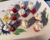 Une image de l'étape 10 de Radis roses à la ricotta,basilic et ail triquetre séché.