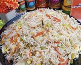 A picture of step 8 of Fried Rice 🌾🌾.