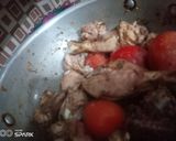 A picture of step 4 of Charsi Karahi.
