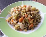 Foto del paso 3 de la receta: Ensalada tibia colorida🥗🥙🥑