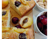 عکس مرحله 3 از دستور کیک میوه ای (گیلاس و زردآلو)