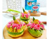 Foto langkah ke 3 dari resep Pisang Ijo Pocket Crepes.