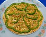 A picture of step 2 of Potato Sabzi Pizza.