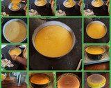 ஆல்மண்ட் கஸ்டர்ட் கேக் (Almond custard cake recipe in tamil) ரெசிபி ஸ்டேப் 5 புகைப்படம்
