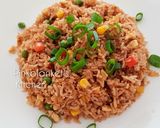 A picture of step 6 of Easy Chinese Fried Rice.