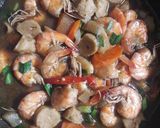 Foto langkah ke 4 dari resep Udang saos teriyaki.