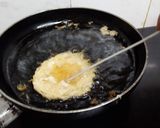 A picture of step 4 of Jaalidar malpua with Rabdi.
