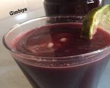 A picture of step 1 of Watermelon and zobo mix.
