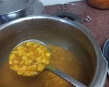 A picture of step 5 of Punjabi dinner thali.