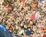 A picture of step 6 of Sultan chips.