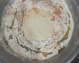 A picture of step 2 of Healthy Peri Peri cheese burst pizza.